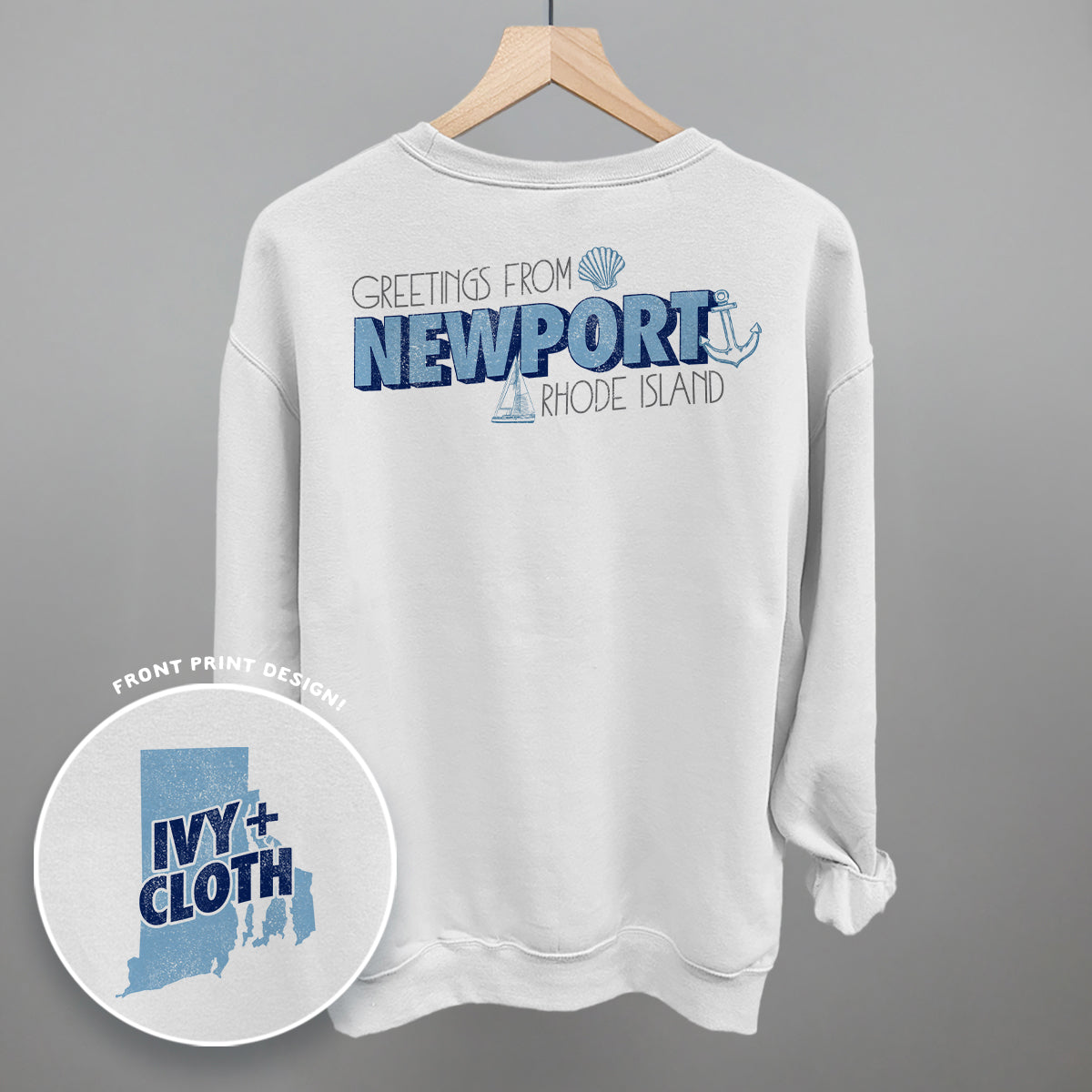 Greetings From Newport (Back Print)