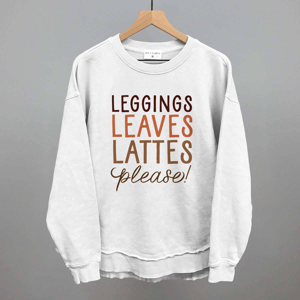Leggings, Leaves, Lattes Please! - clothing by TeeHivey.com (Image 5)