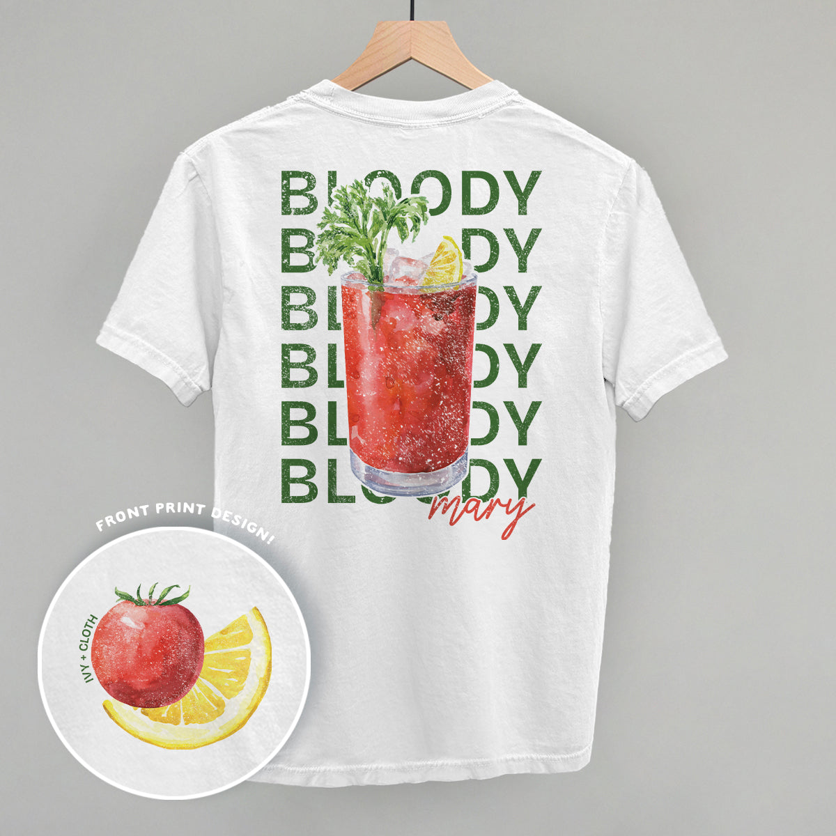 Bloody Mary (Back Print) - clothing by TeeHivey.com (Image 2)
