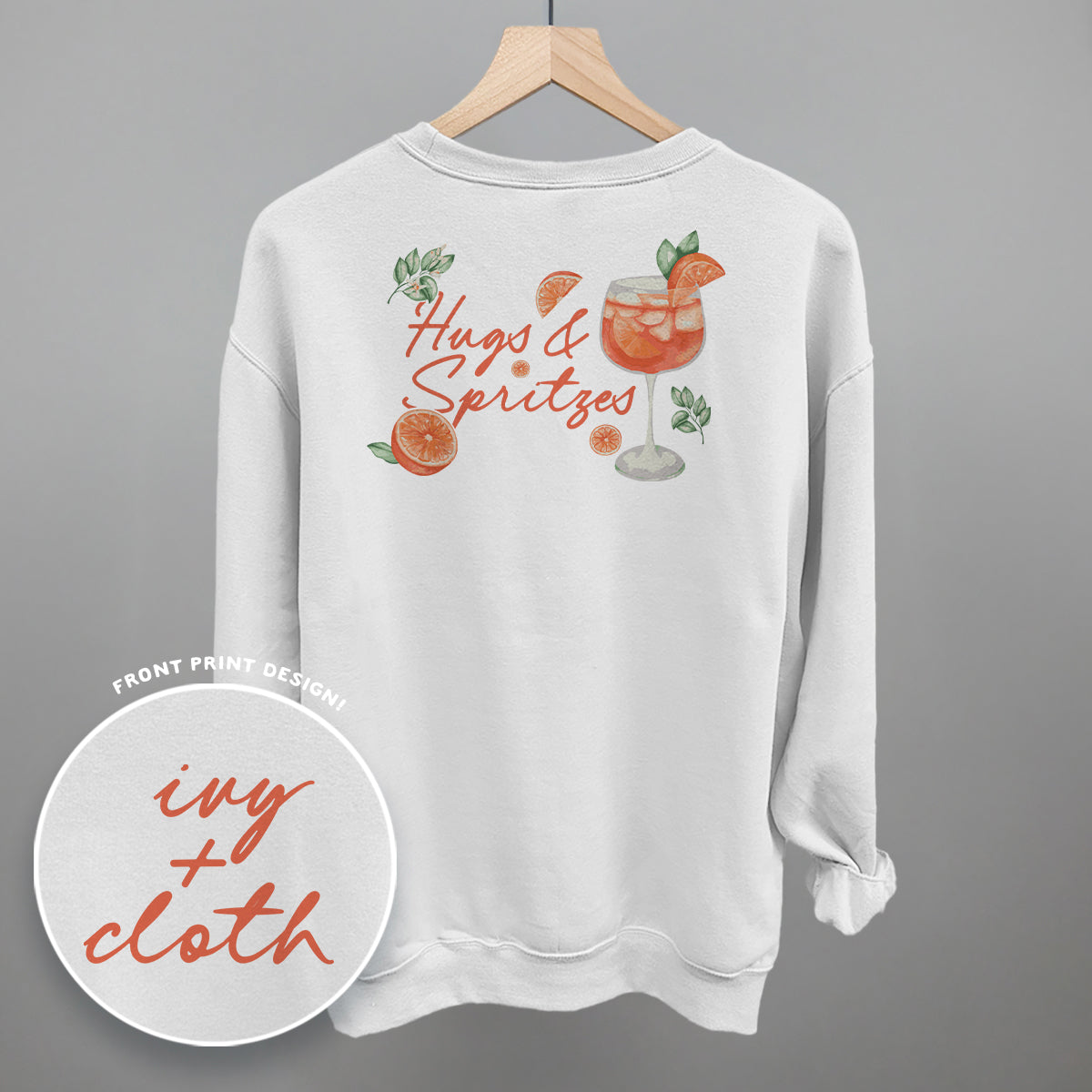 Hugs And Spirtzes (Back Print) - clothing by TeeHivey.com (Image 5)