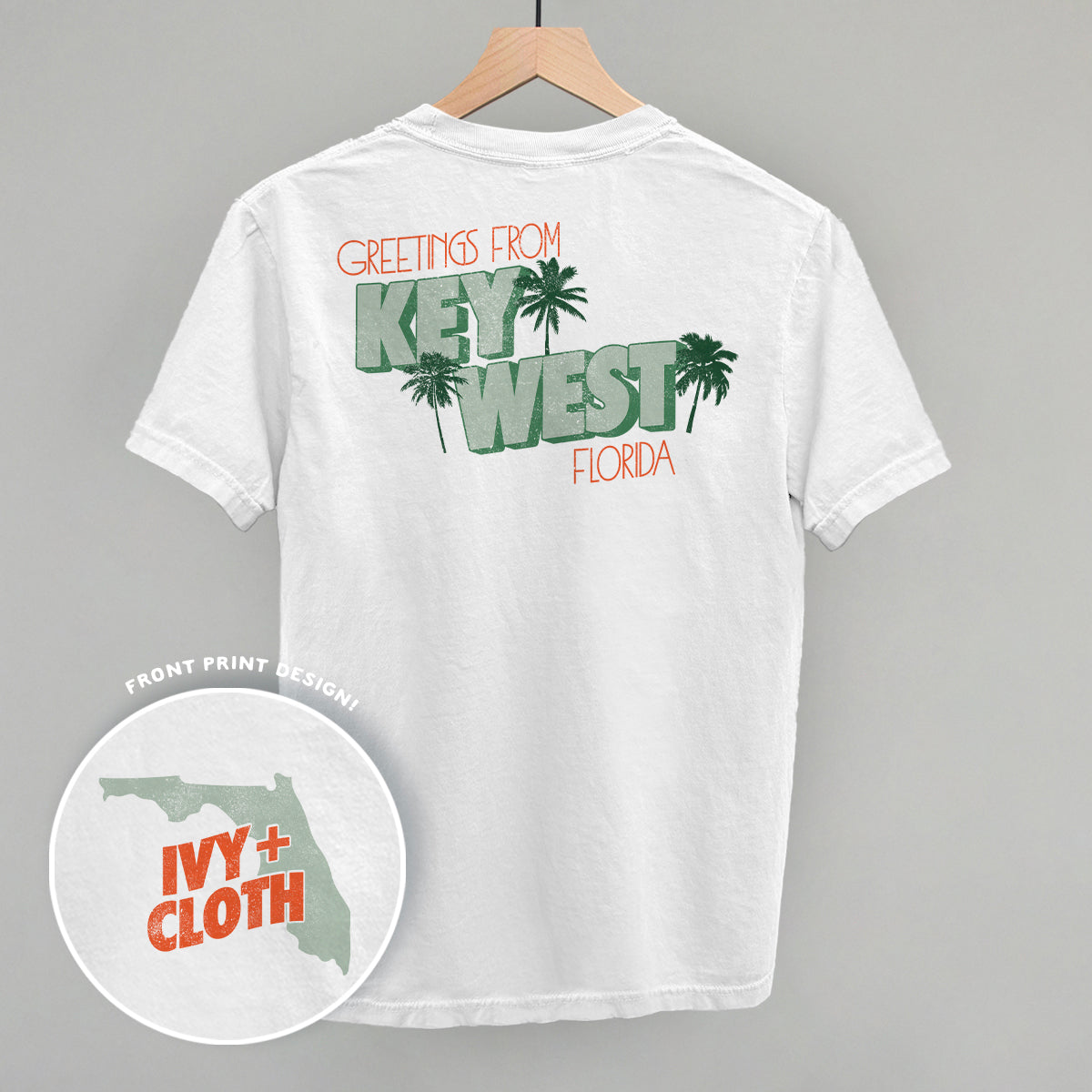 Greetings From Key West (Back Print)