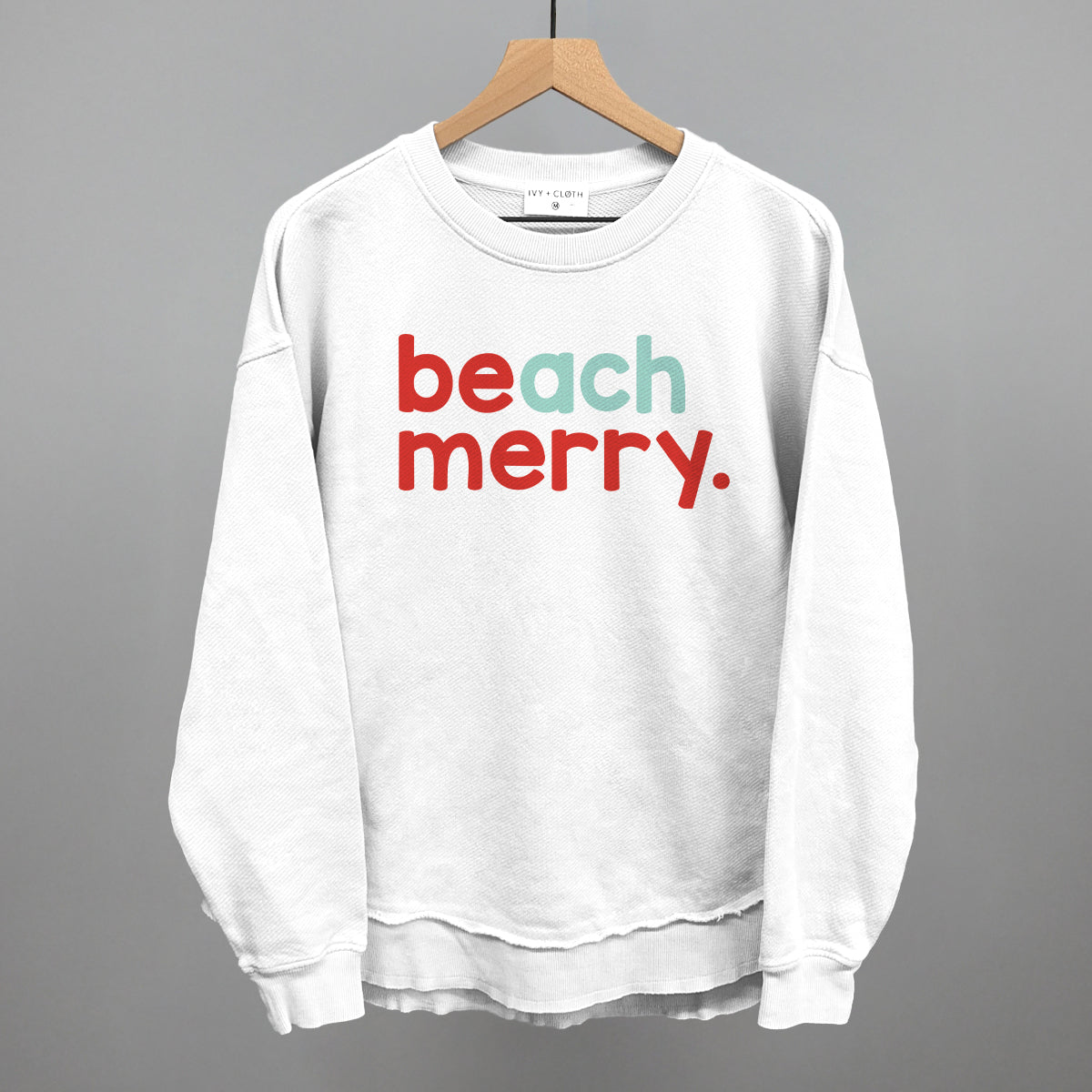 Beach Merry (Text Only) - clothing by TeeHivey.com (Image 3)