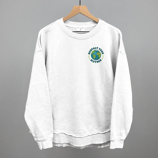 Respect Your Mother (Left Chest) - clothing by TeeHivey.com (Image 1)