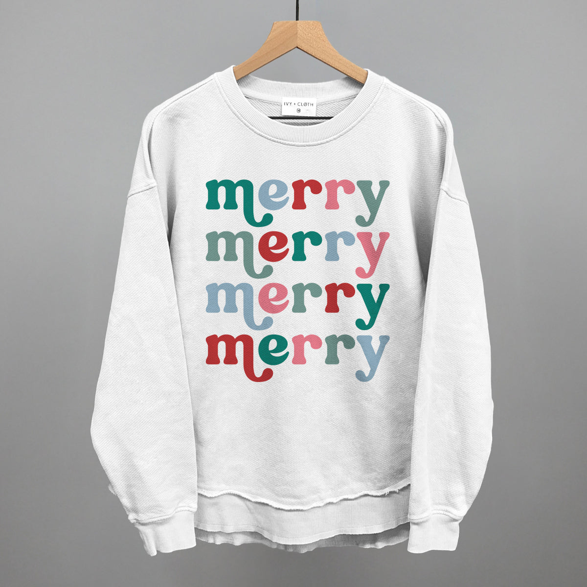 Merry Colorful Repeated - clothing by TeeHivey.com (Image 1)