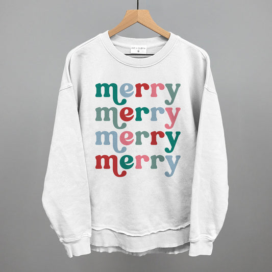 Merry Colorful Repeated - clothing by TeeHivey.com (Image 1)