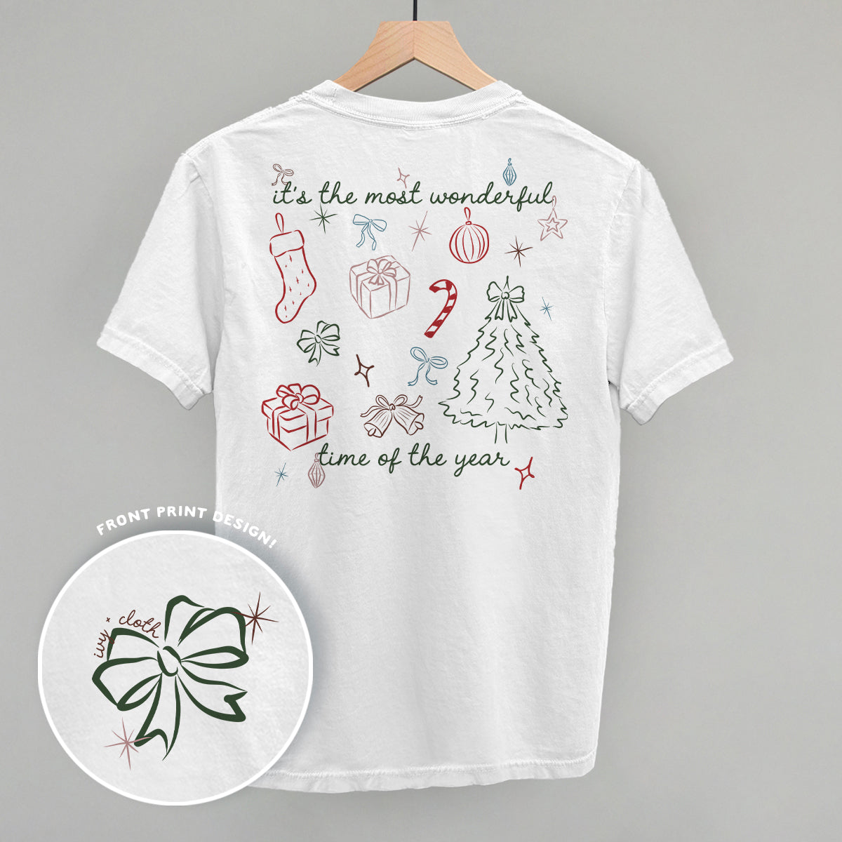 Wonderful Time Doodles (Back Print) - clothing by TeeHivey.com (Image 3)