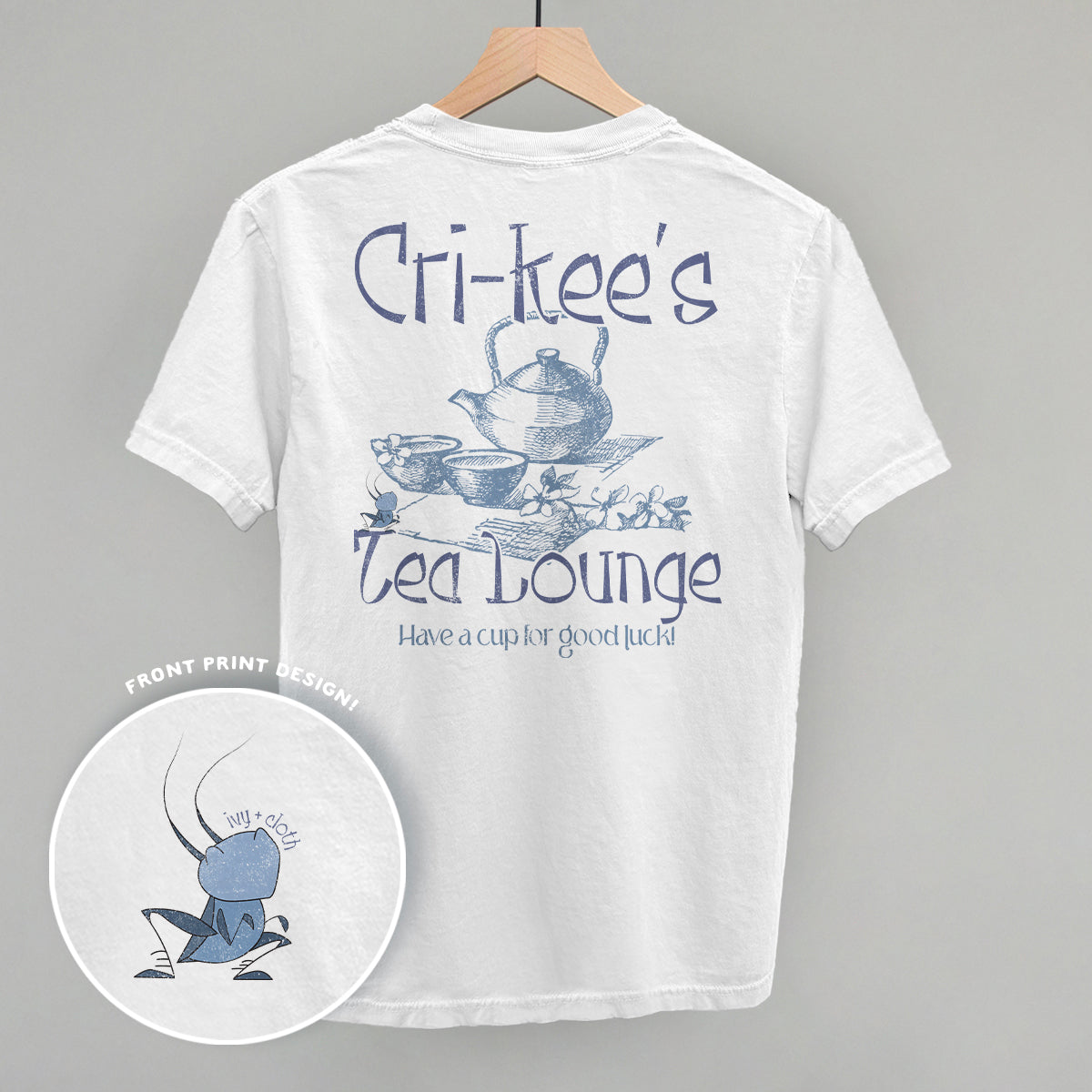 Cri-Kee's Tea Lounge (Back Print) - clothing by TeeHivey.com (Image 3)