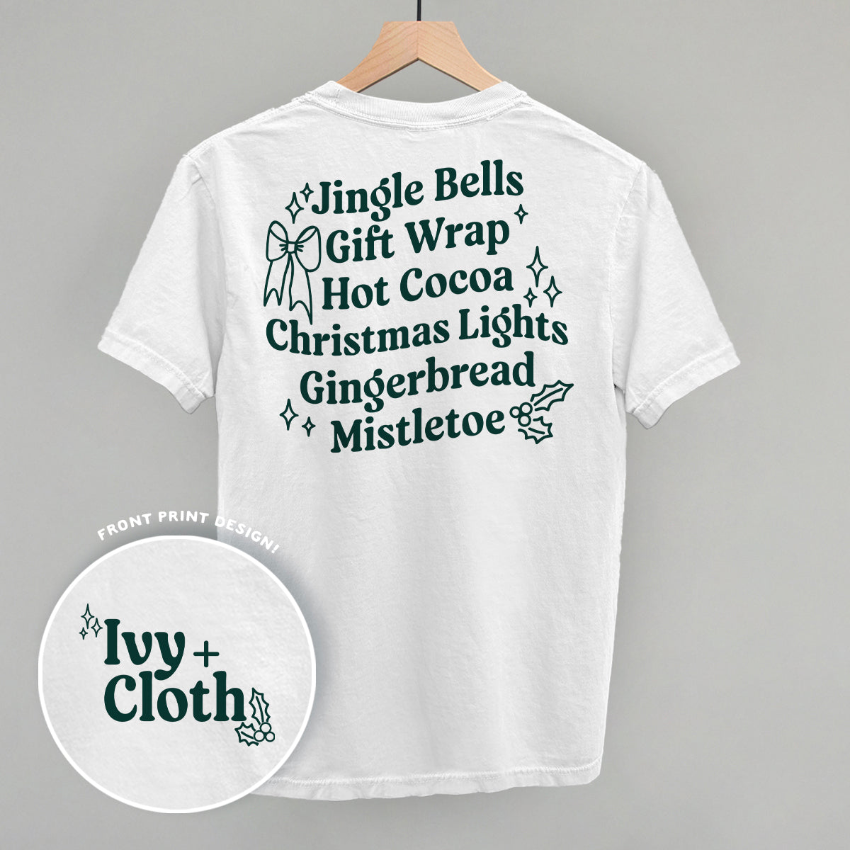Holiday Favorites (Back Print) - clothing by TeeHivey.com (Image 5)