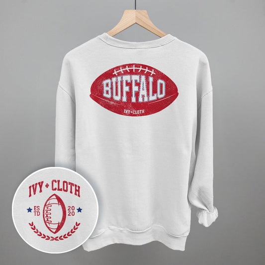 Buffalo Football (Back Print) - clothing by TeeHivey.com (Image 1)