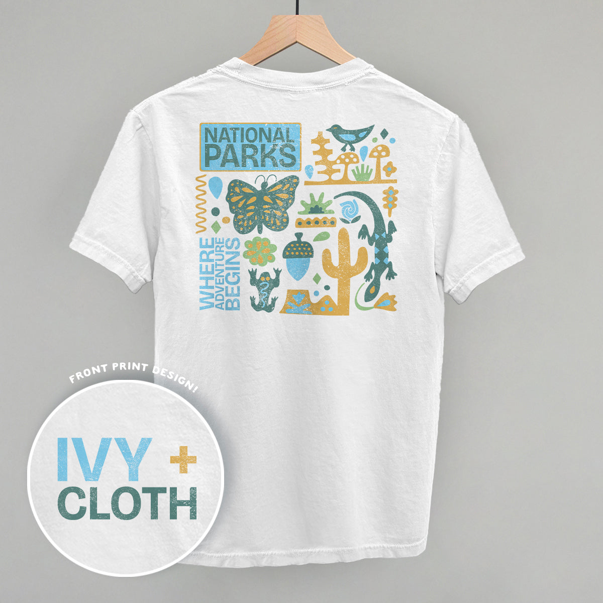 National Parks Doodles (Back Print)