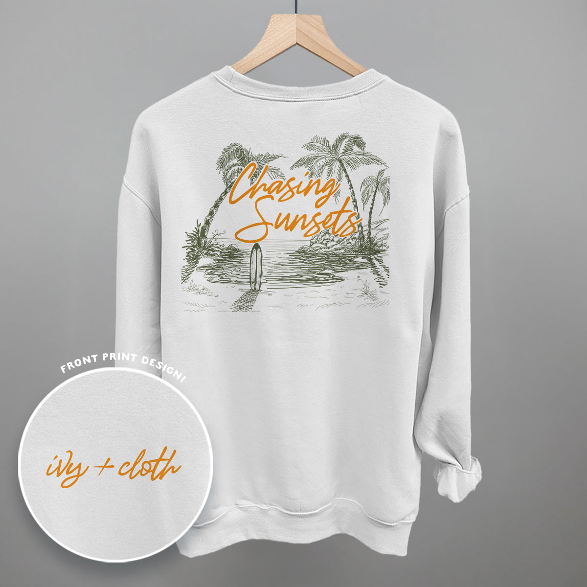 Chasing Sunsets (Back Print) - clothing by TeeHivey.com (Image 5)