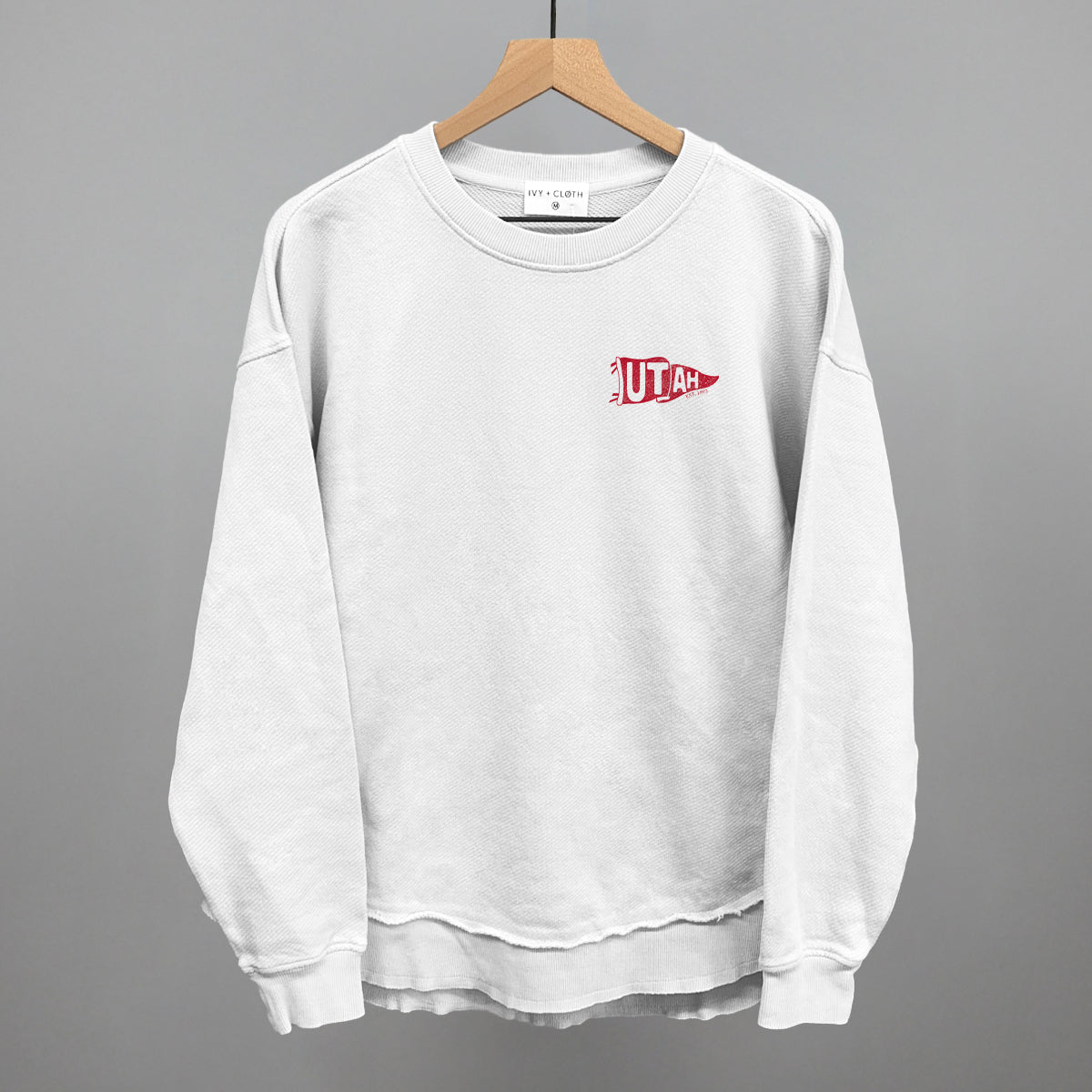 Utah Pennant Flag (Left Chest) - clothing by TeeHivey.com (Image 5)
