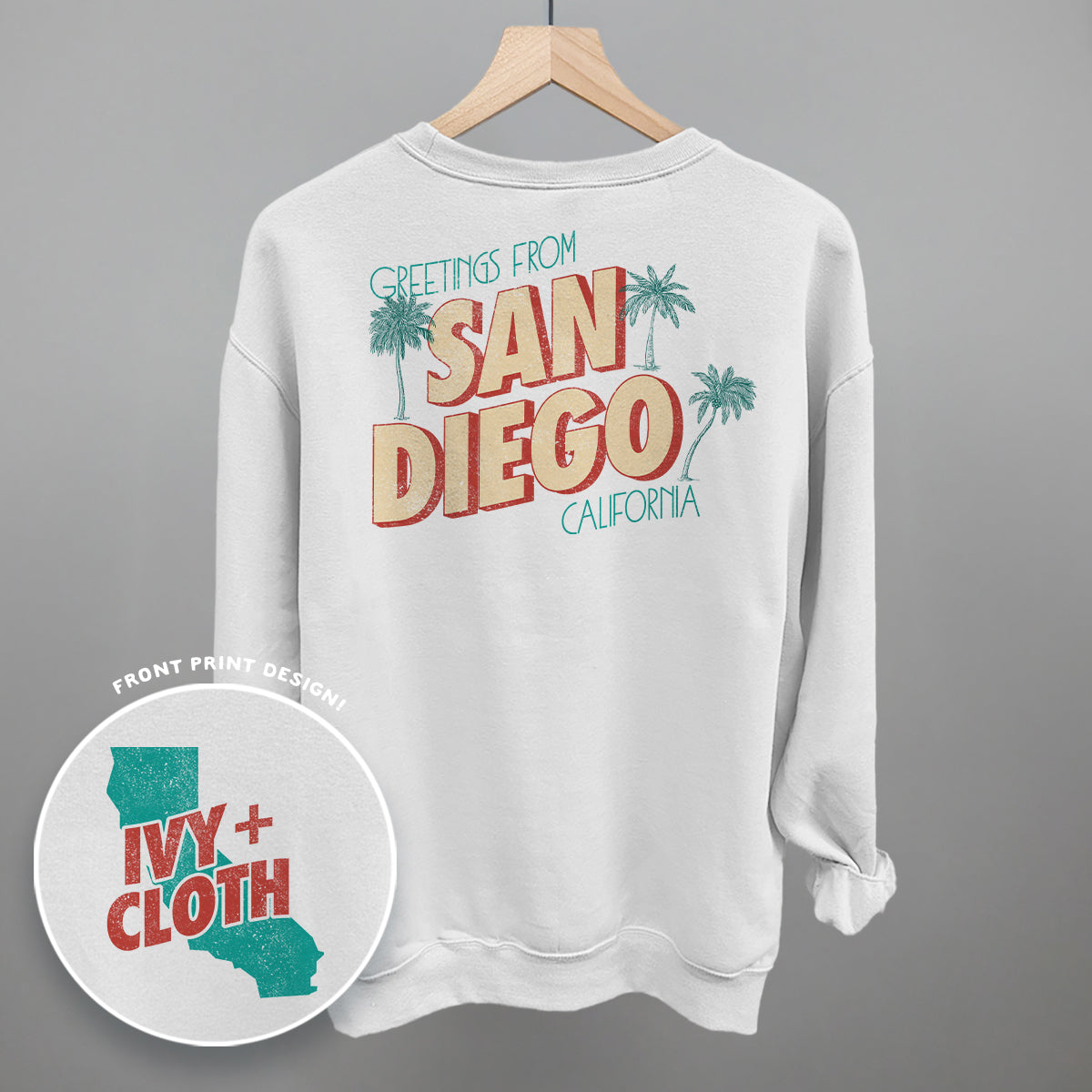 Greetings From San Diego (Back Print)