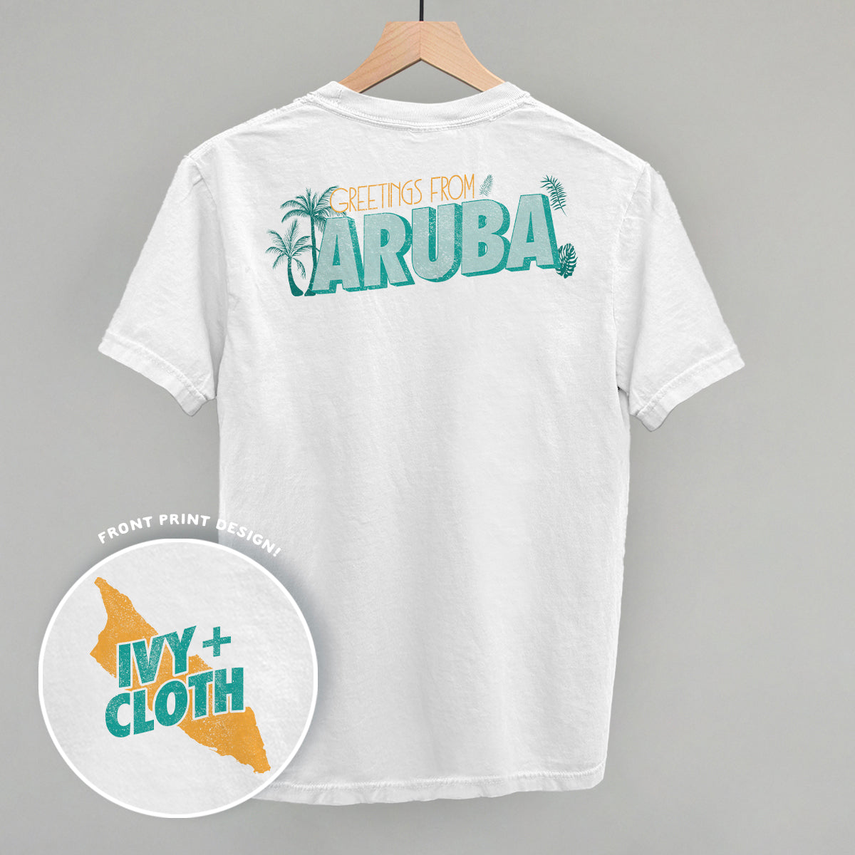 Greetings From Aruba (Back Print)