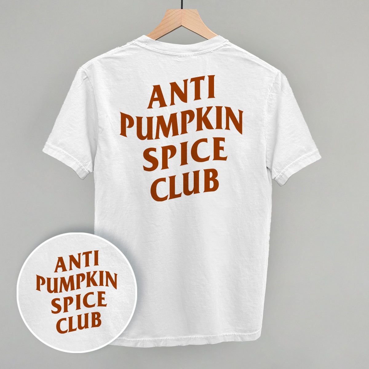 Anti Pumpkin Spice Club (Back Print) - clothing by TeeHivey.com (Image 2)