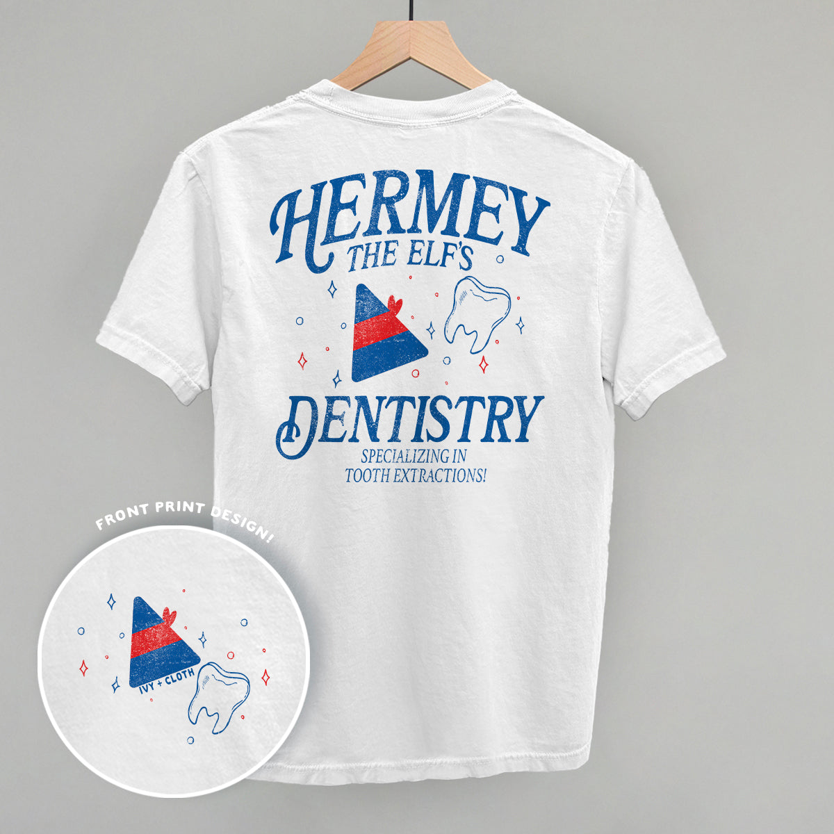 Hermey's Dentistry (Back Print) - clothing by TeeHivey.com (Image 4)