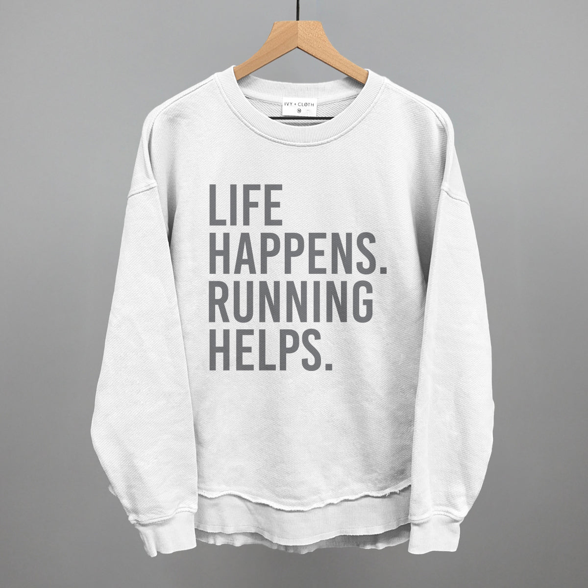 Life Happens. Running Helps. - clothing by TeeHivey.com (Image 4)