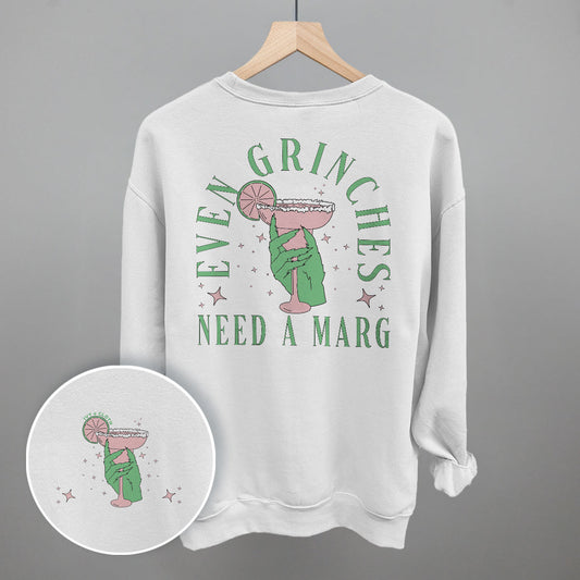 Even Grinches Need A Marg (Back Print) - clothing by TeeHivey.com (Image 1)