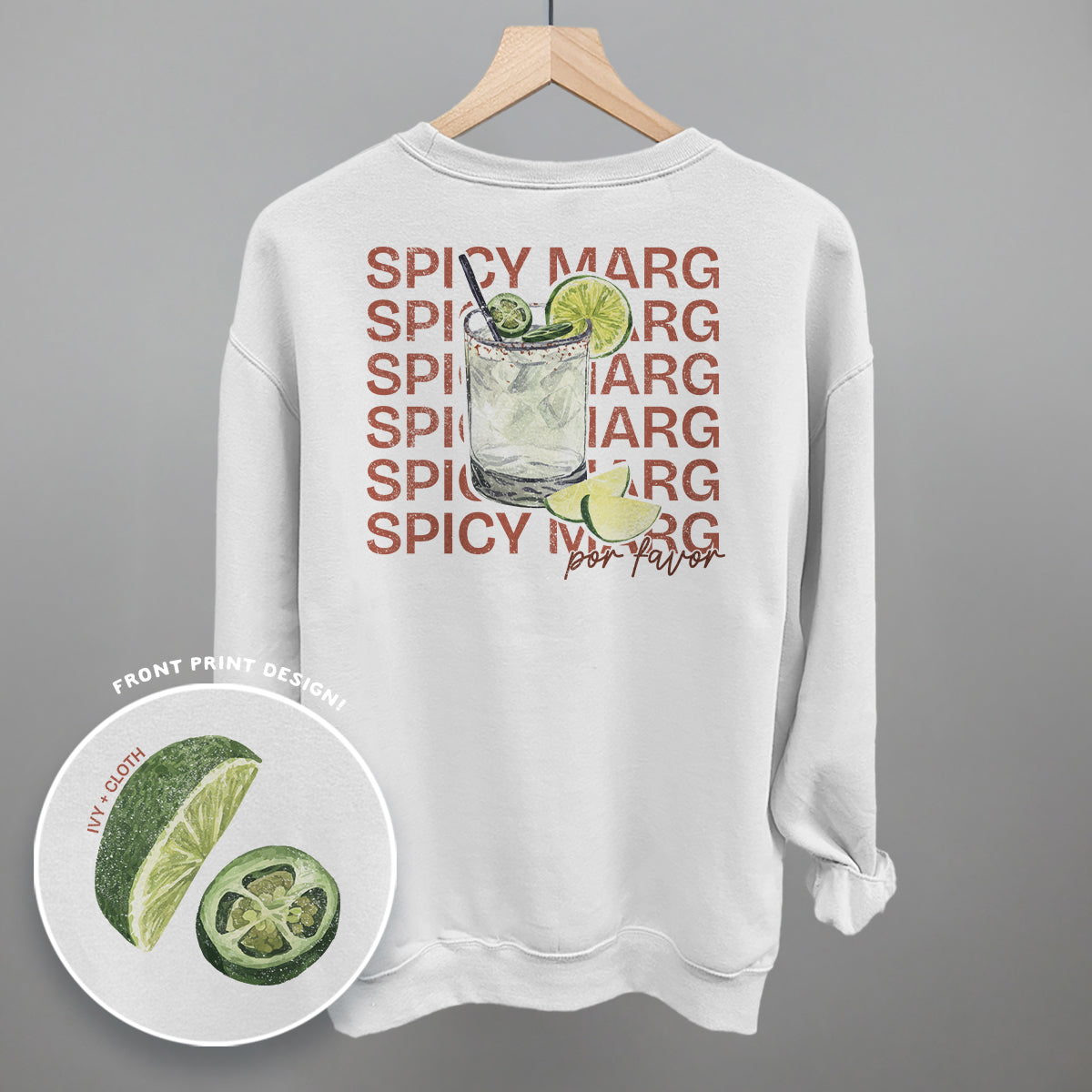 Spicy Marg (Back Print) - clothing by TeeHivey.com (Image 3)