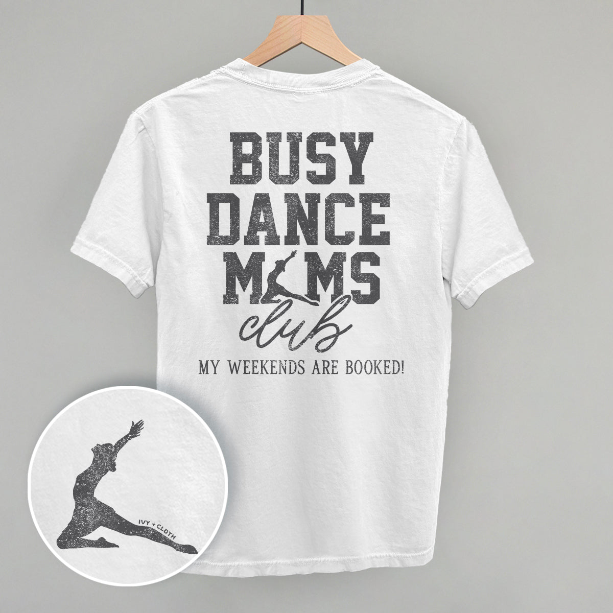 Busy Dance Moms Club (Back Print) - clothing by TeeHivey.com (Image 1)