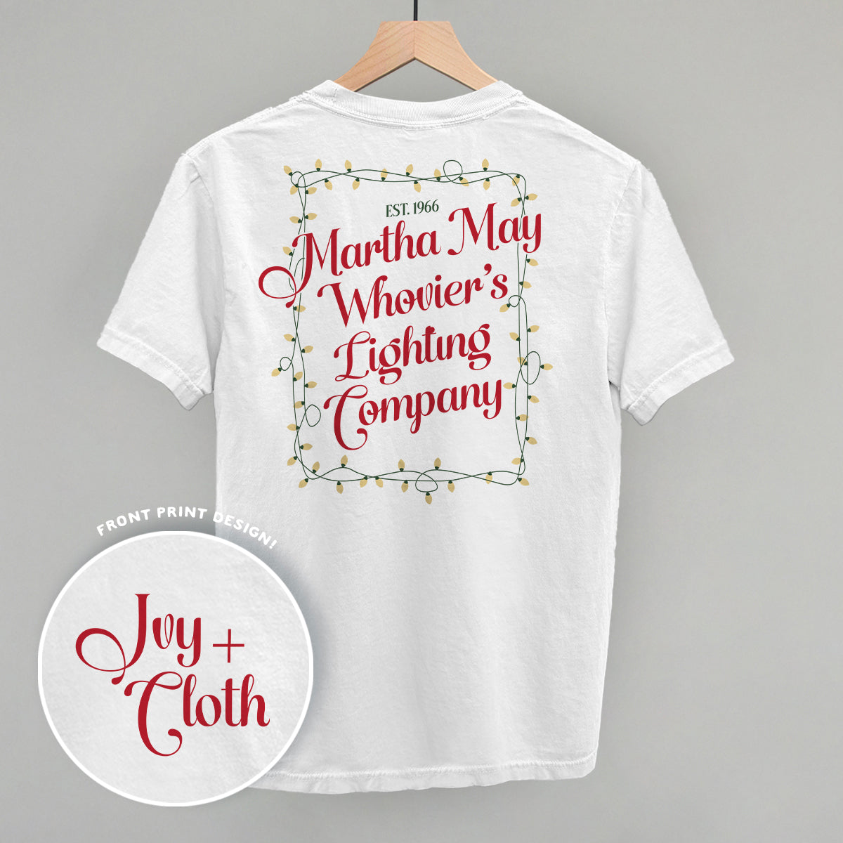 Martha May Whovier's Lighting Company (Back Print) - clothing by TeeHivey.com (Image 3)