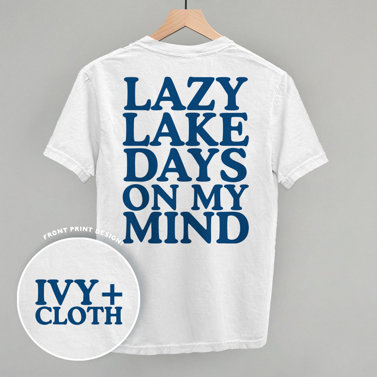 Lazy Lake Days (Back Print) - clothing by TeeHivey.com (Image 5)