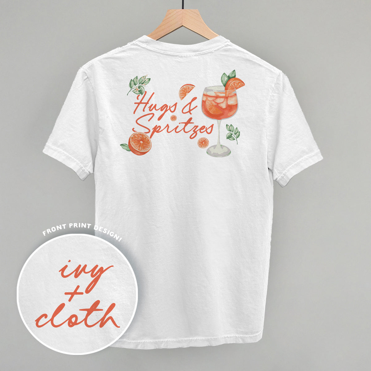 Hugs And Spirtzes (Back Print) - clothing by TeeHivey.com (Image 2)