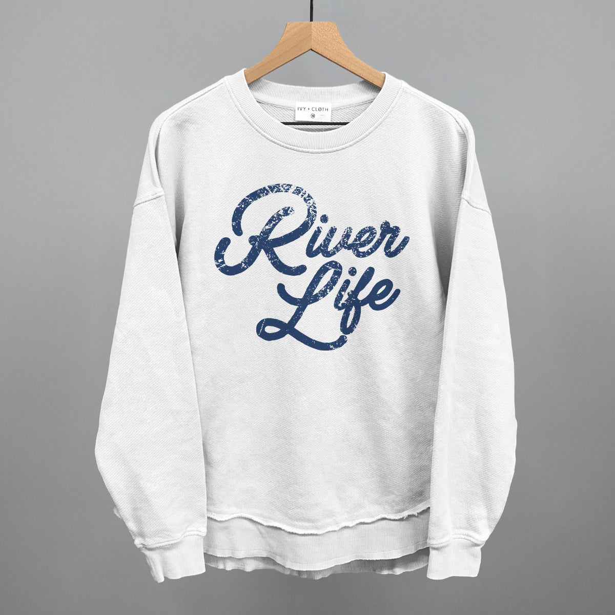 River Life (Distressed Script) - clothing by TeeHivey.com (Image 5)