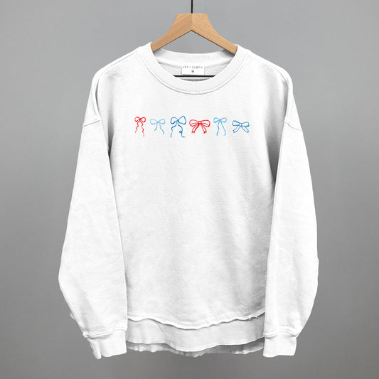 Red And Blue Ribbons - clothing by TeeHivey.com (Image 1)