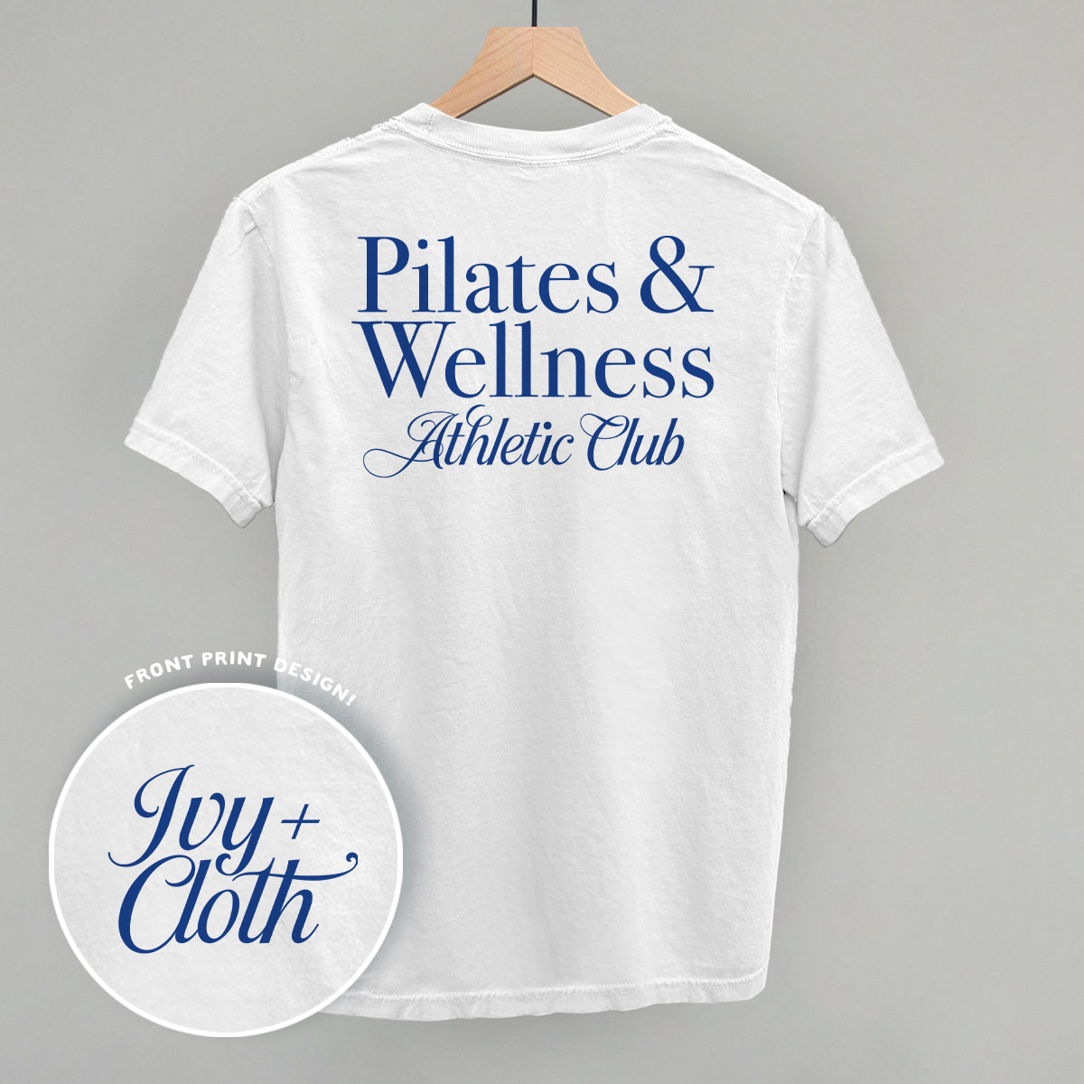 Pilates & Wellness Athletic Club (Back Print) - clothing by TeeHivey.com (Image 4)