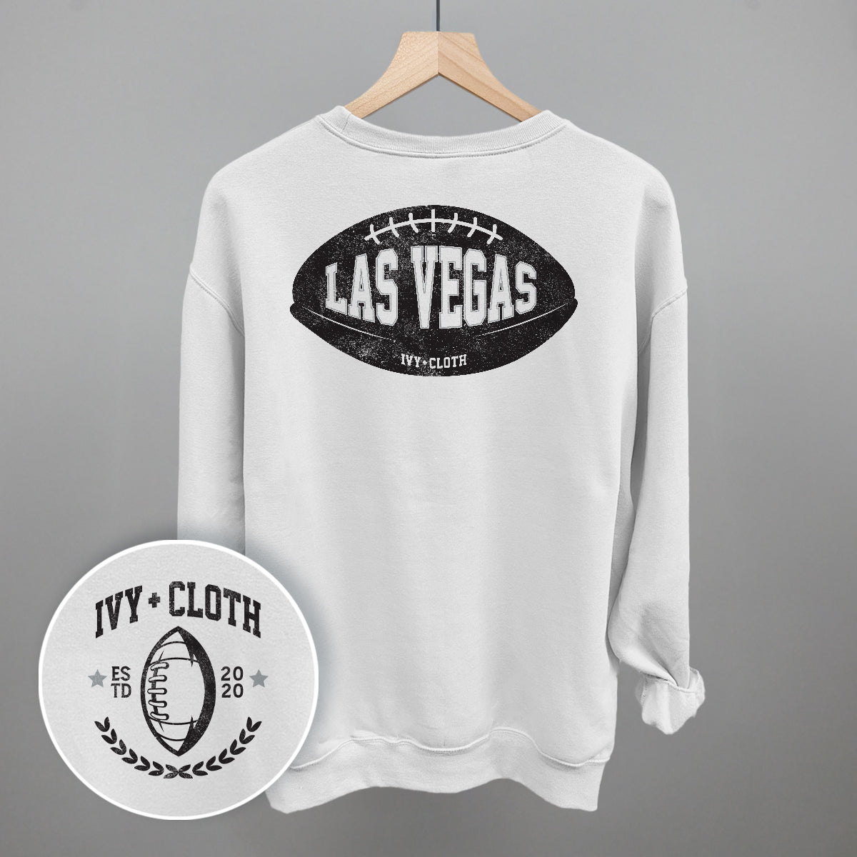 Las Vegas Football (Back Print) - clothing by TeeHivey.com (Image 4)