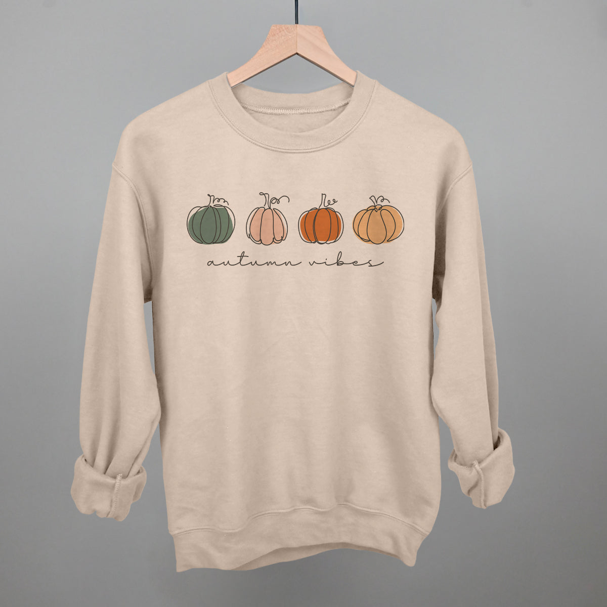 Autumn Pumpkin Doodles - clothing by TeeHivey.com (Image 1)