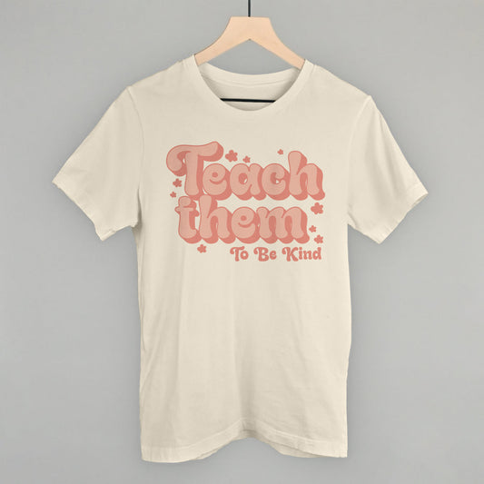 Teach Them To Be Kind Flowers - clothing by TeeHivey.com (Image 1)