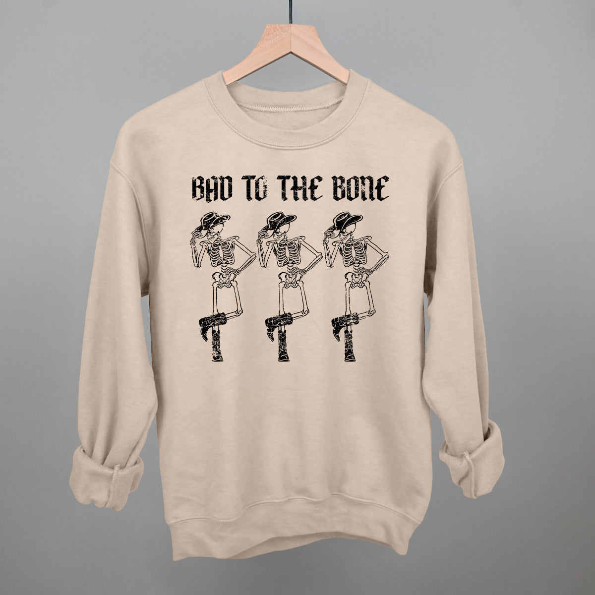 Bad to the Bone Skeletons - clothing by TeeHivey.com (Image 1)
