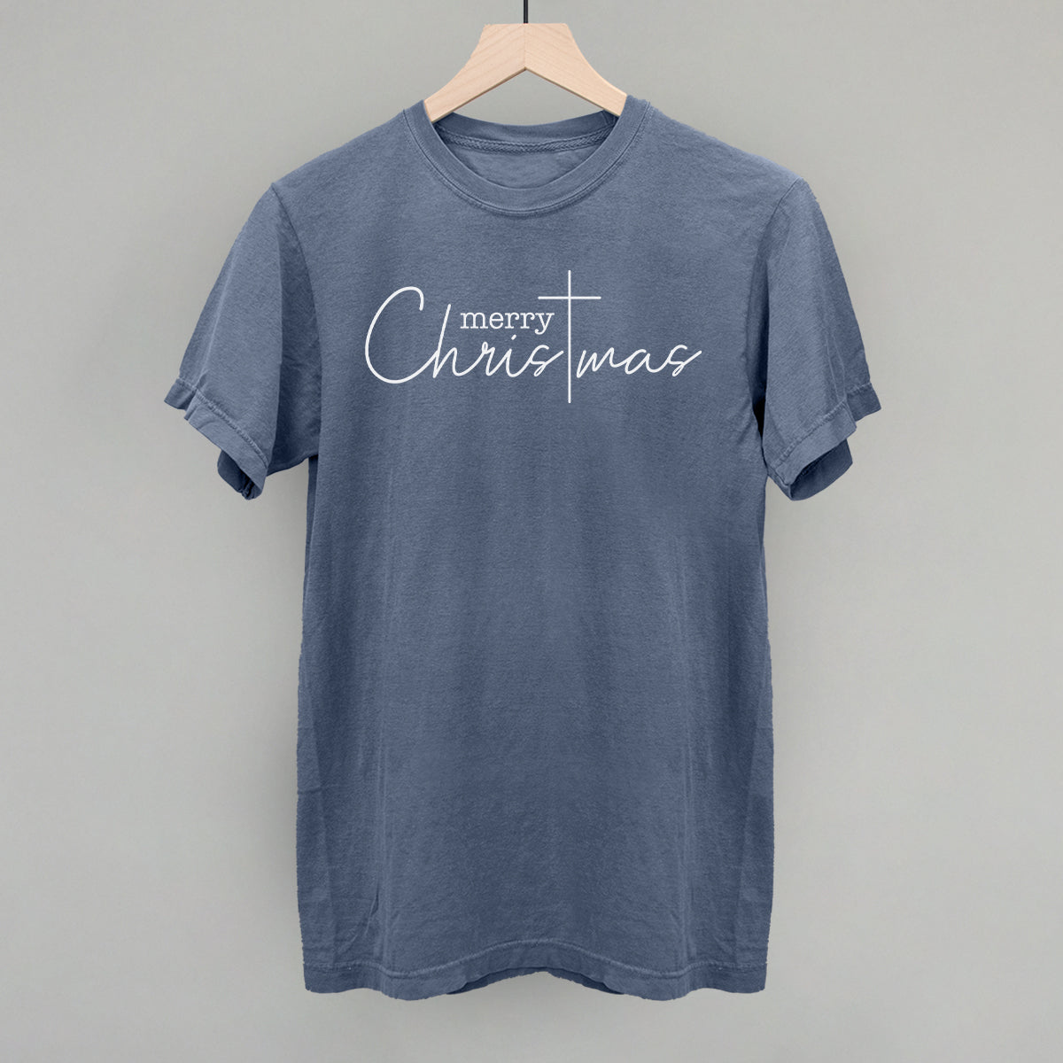 Merry Christmas Cross - clothing by TeeHivey.com (Image 2)