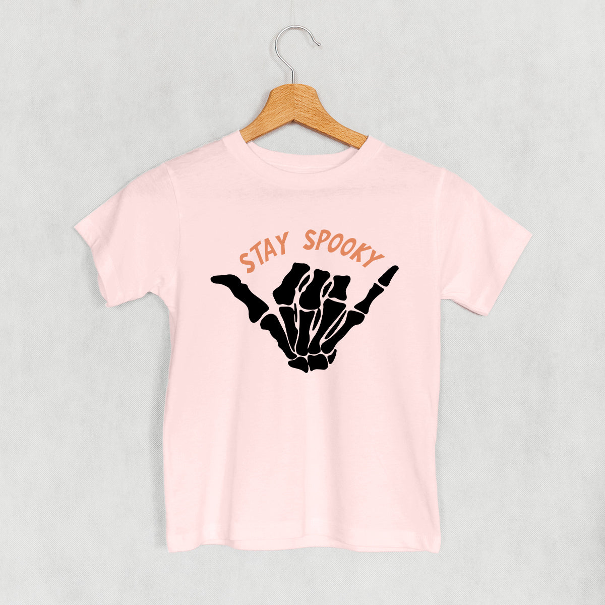 Stay Spooky Skeleton Hand (Kids) - clothing by TeeHivey.com (Image 3)