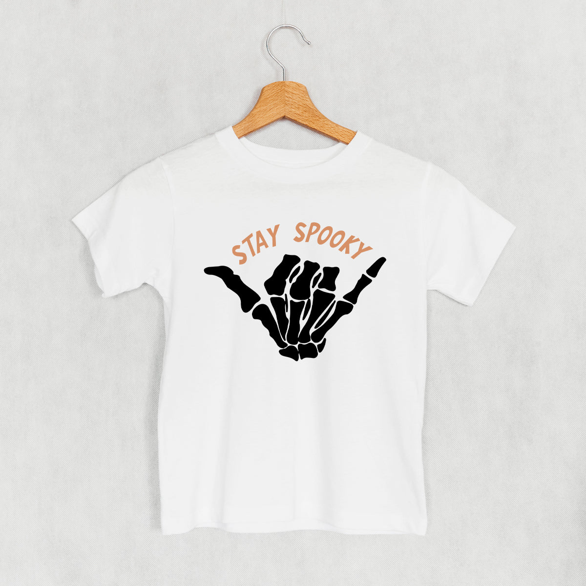 Stay Spooky Skeleton Hand (Kids) - clothing by TeeHivey.com (Image 4)