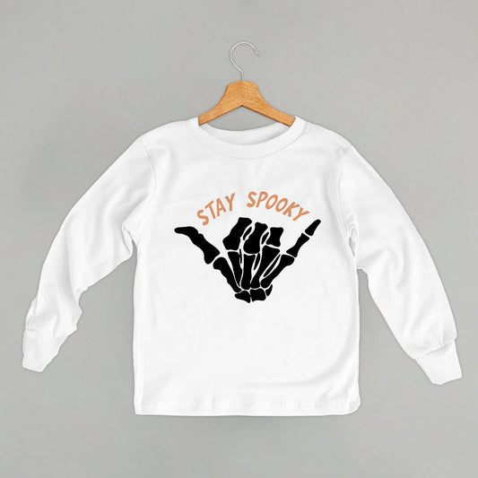 Stay Spooky Skeleton Hand (Kids) - clothing by TeeHivey.com (Image 1)
