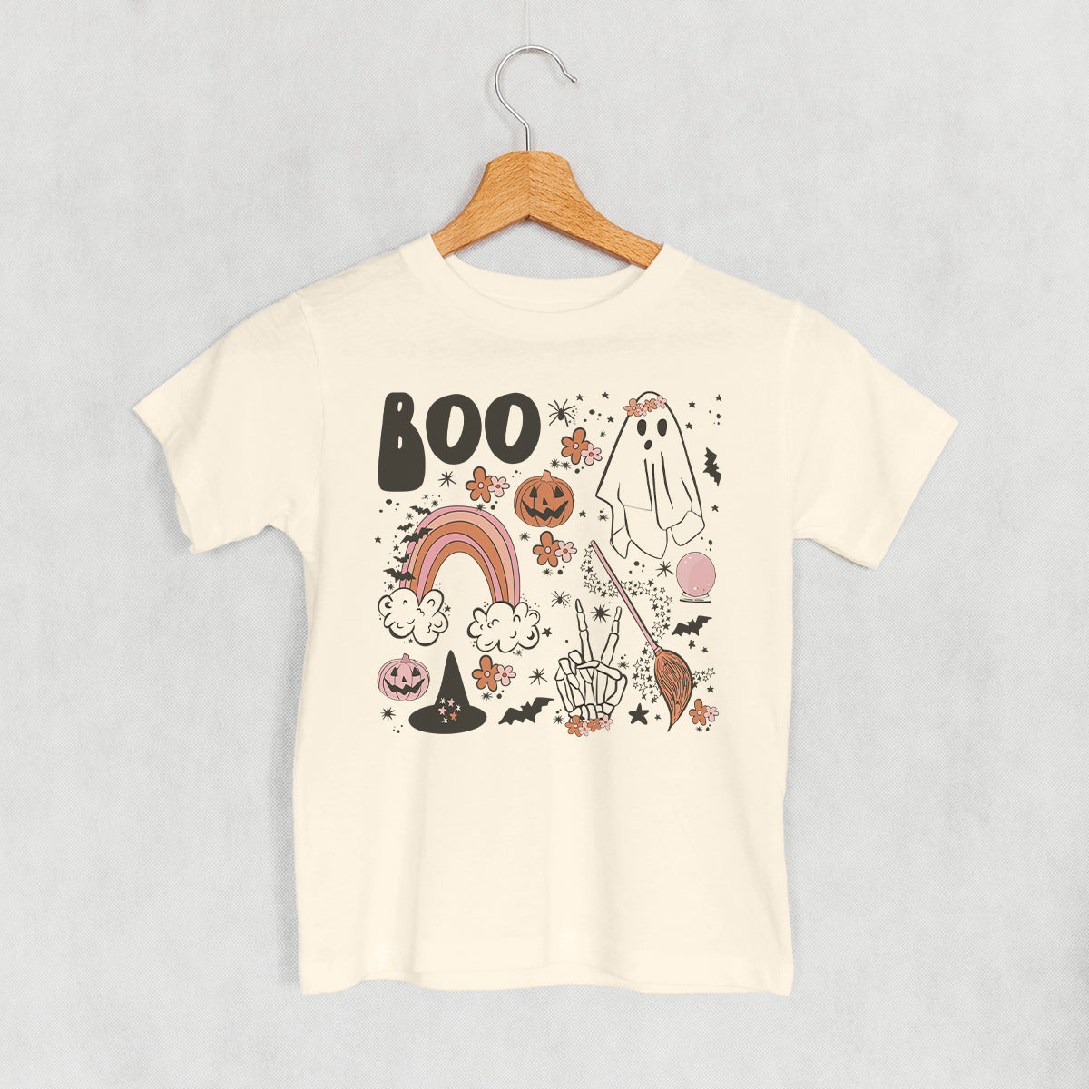 Boo Halloween Sticker Board (Kids) - clothing by TeeHivey.com (Image 2)