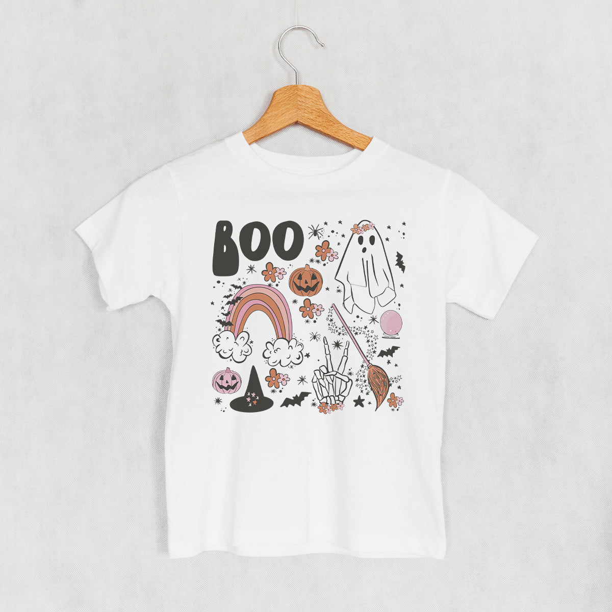 Boo Halloween Sticker Board (Kids) - clothing by TeeHivey.com (Image 3)