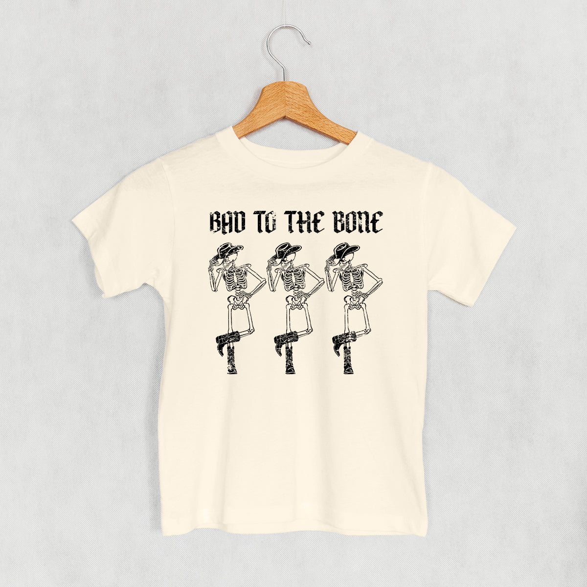 Bad to the Bone Skeletons (Kids) - clothing by TeeHivey.com (Image 1)