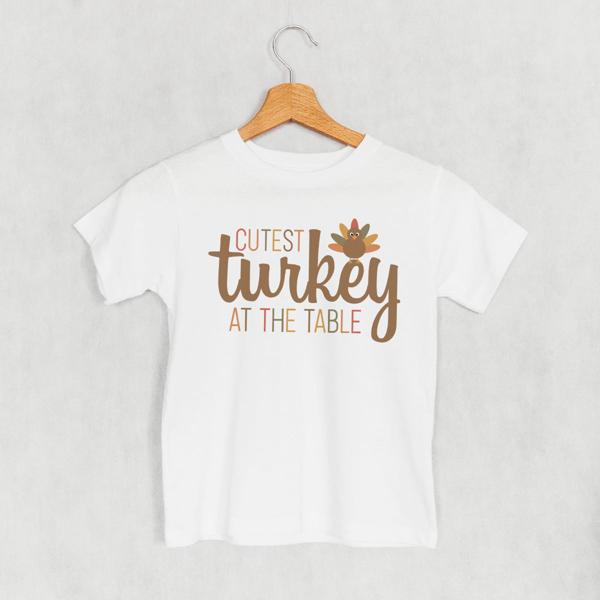 Cutest Turkey At The Table (Kids) - clothing by TeeHivey.com (Image 2)