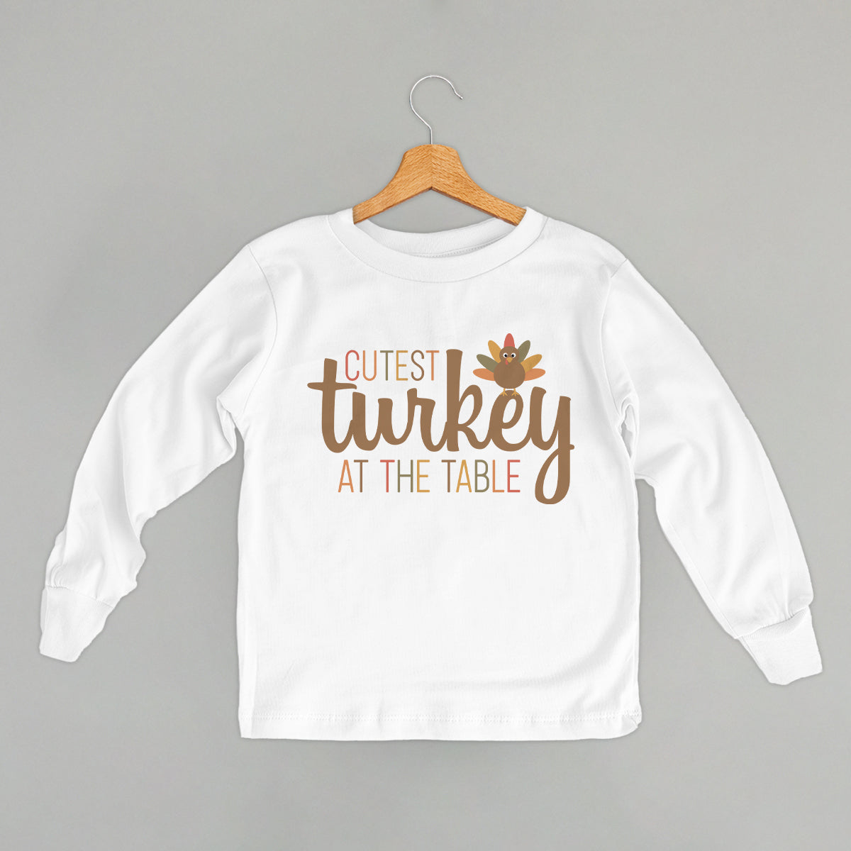 Cutest Turkey At The Table (Kids) - clothing by TeeHivey.com (Image 3)