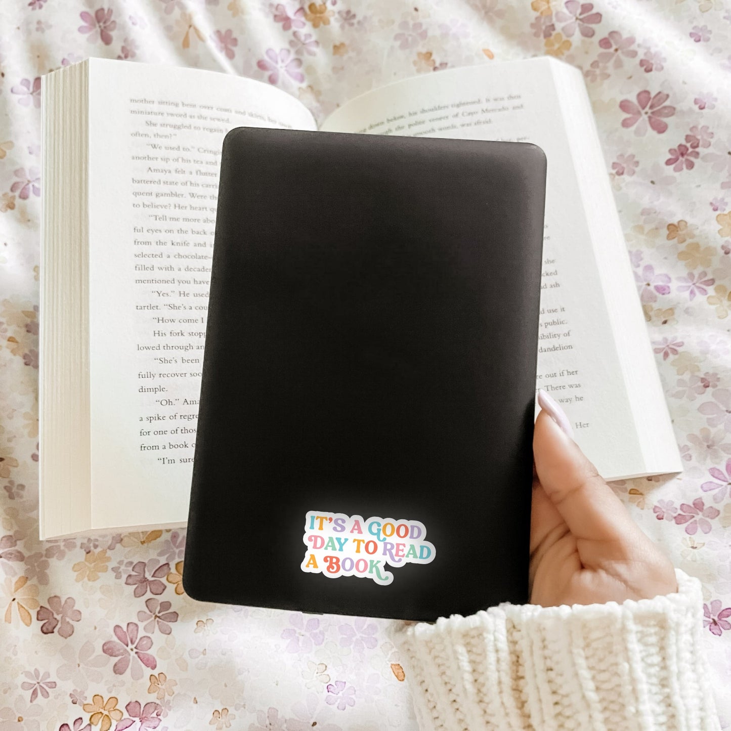 It's A Good Day To Read A Book Decal - clothing by TeeHivey.com (Image 2)
