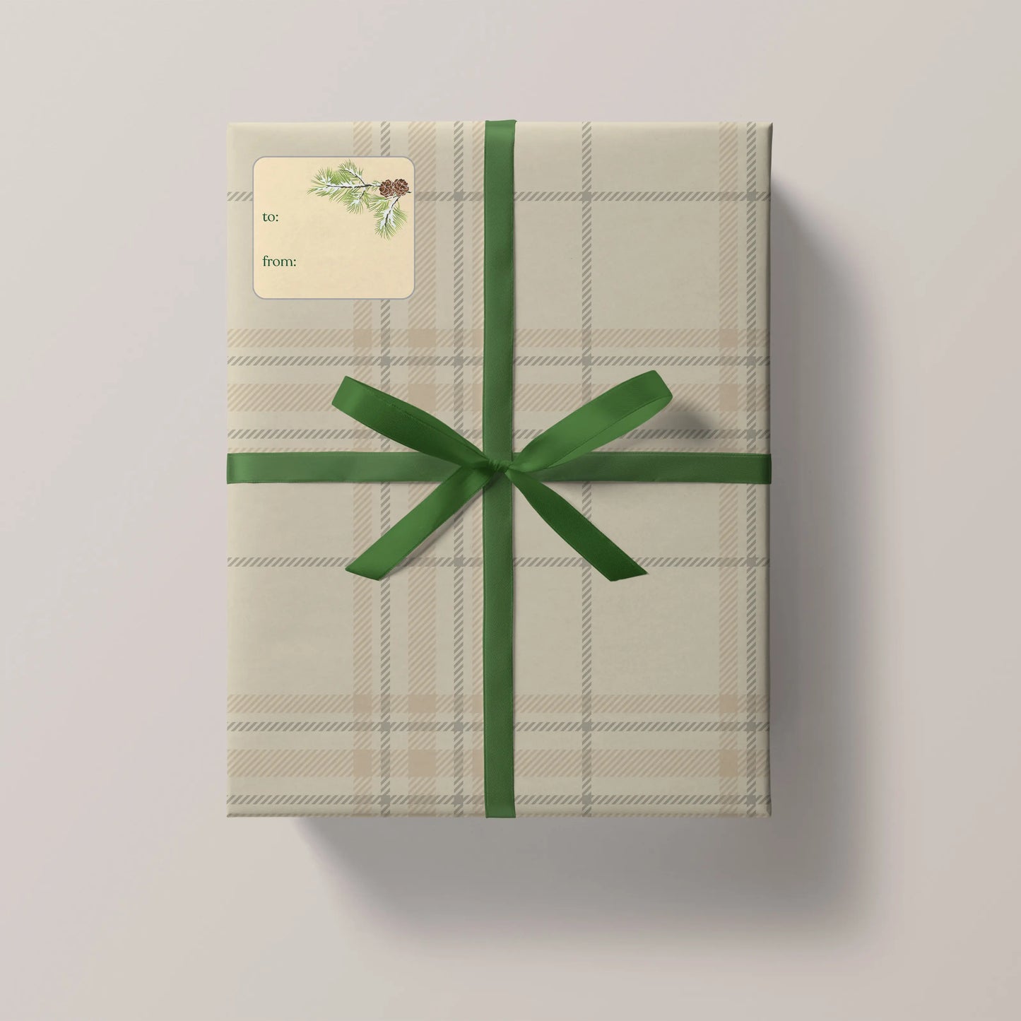 Balsam and Snow Holiday Tags (Sticker Sheet)