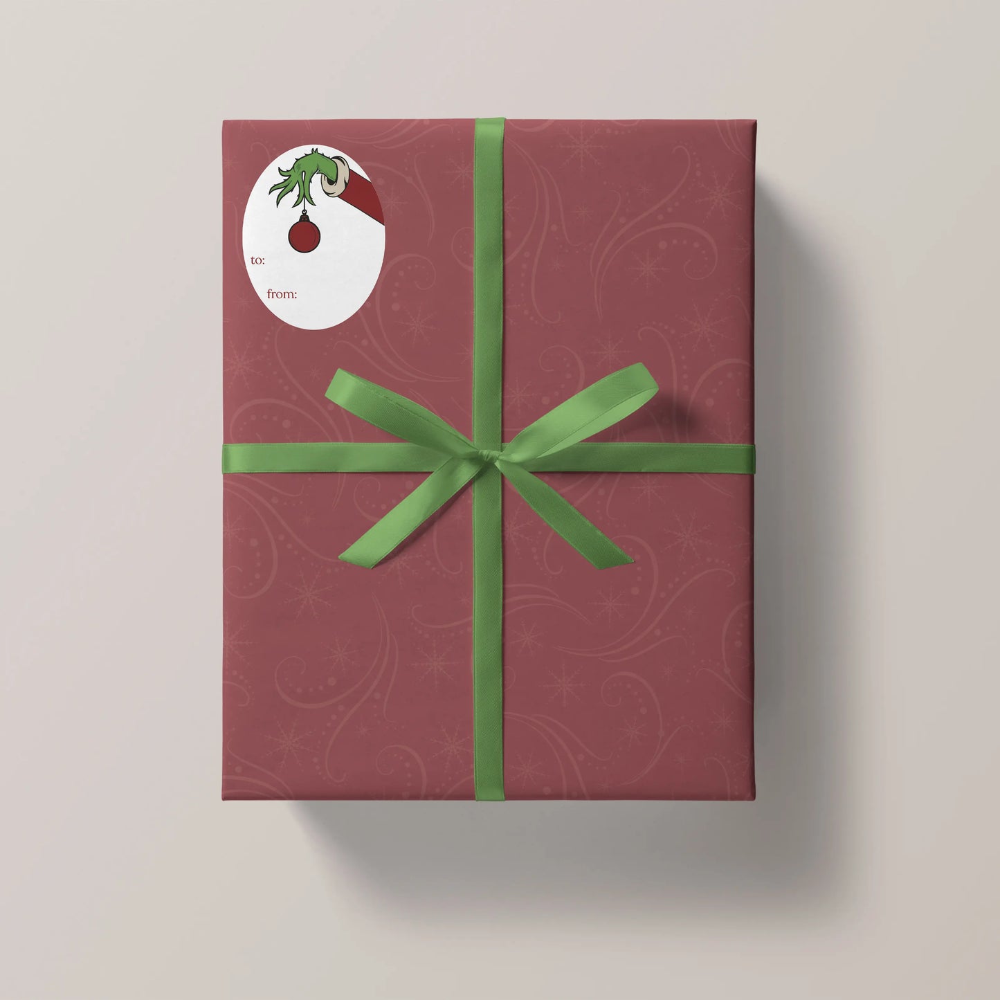 Grinch Holiday Tags (Sticker Sheet) - clothing by TeeHivey.com (Image 2)