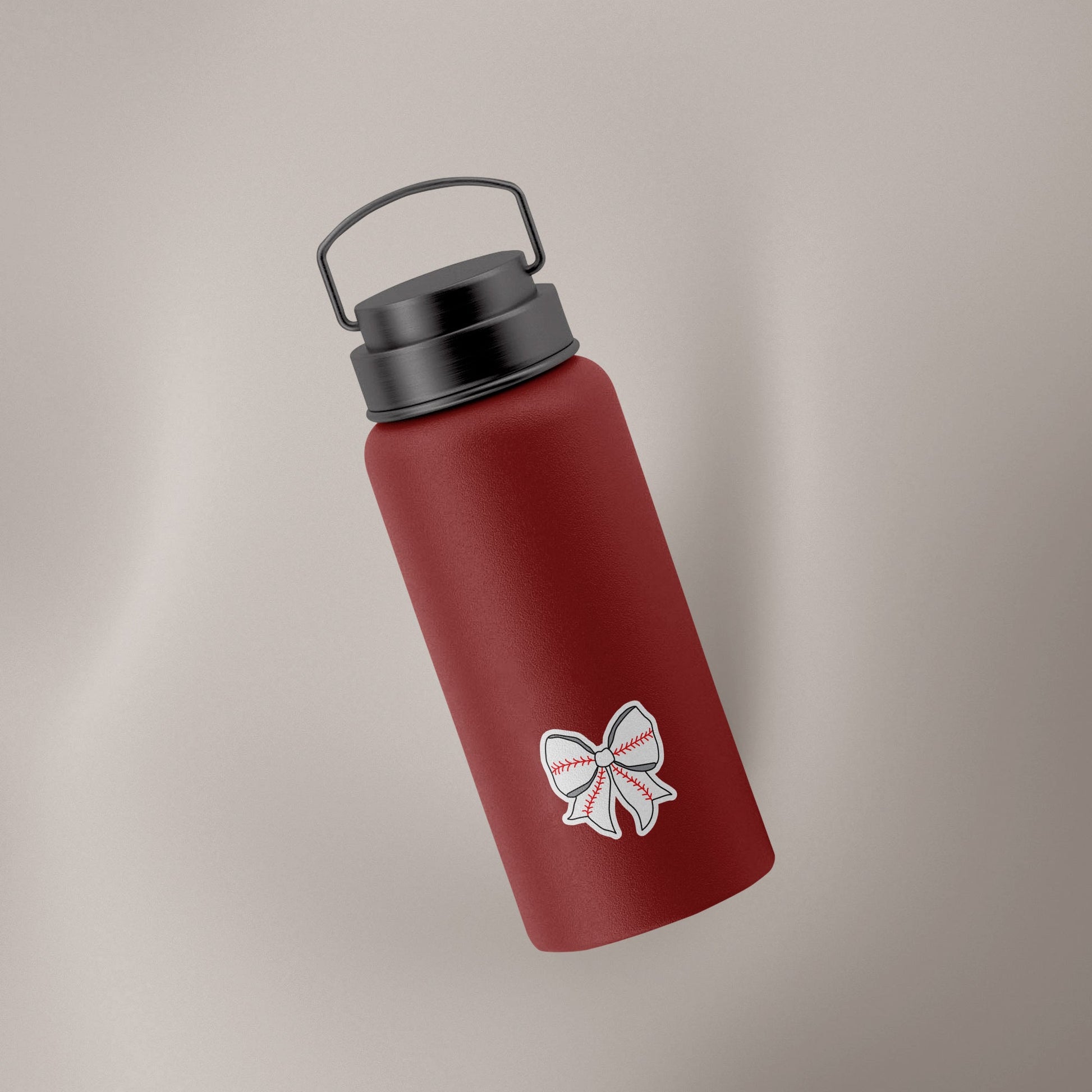 Baseball Bow Decal - clothing by TeeHivey.com (Image 2)