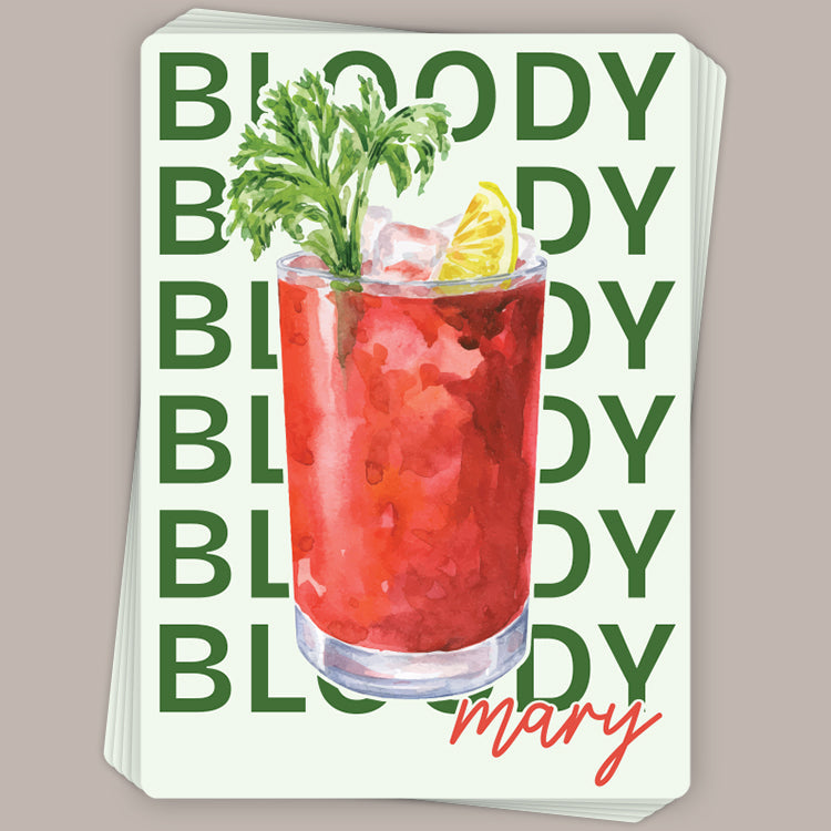 Bloody Mary (Decal) - clothing by TeeHivey.com (Image 1)