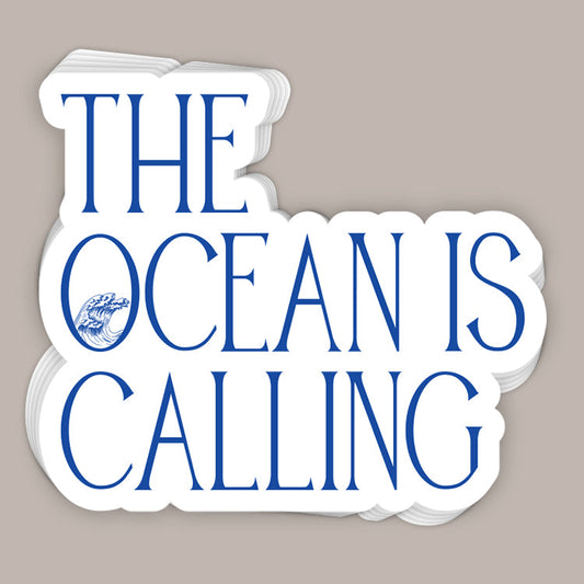 The Ocean Is Calling (Decal)