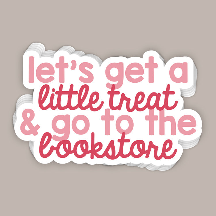 Little Treat & Bookstore (Decal) - clothing by TeeHivey.com (Image 1)